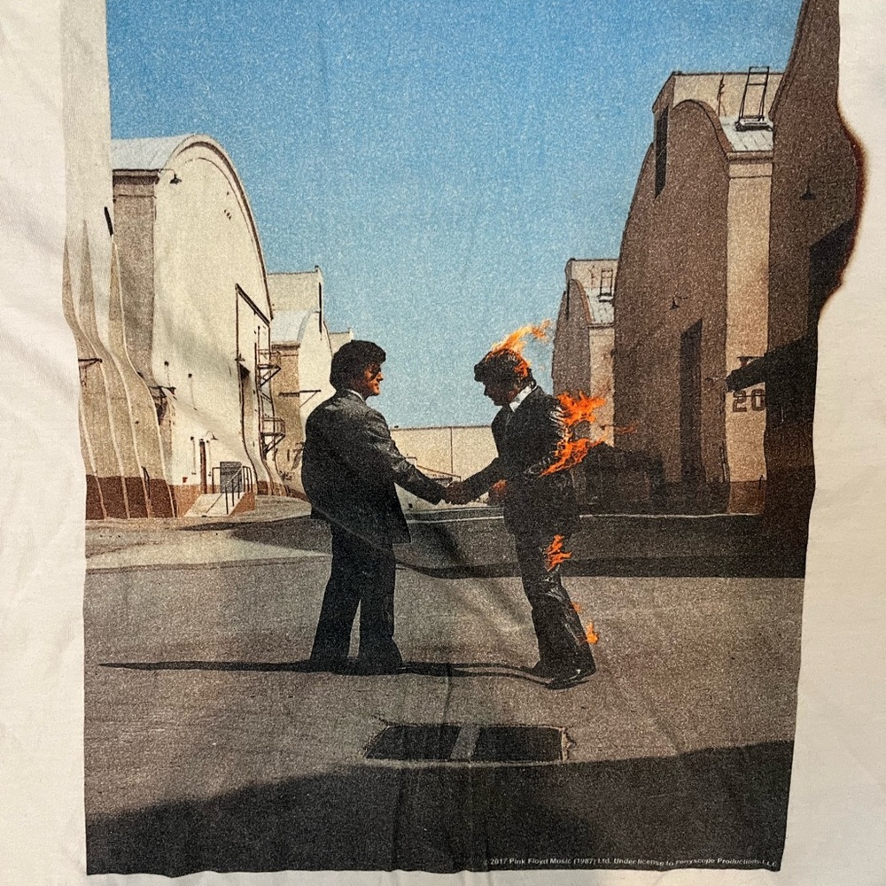 Graphic Pink Floyd Album Cover T-ShirtSZ.L - Picture 2 of 3